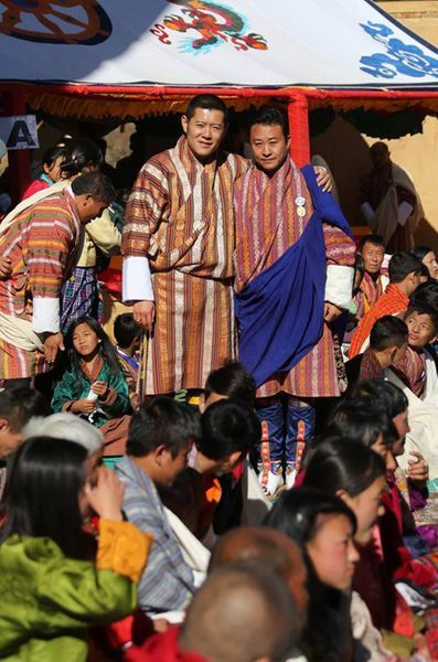 La Famille Royale Du Bhoutan À Haa, Le 17 Décembre 2017 1