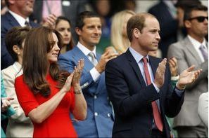 Kate mise sur le rouge à Wimbledon 