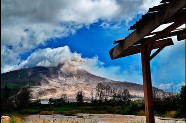 Éruption volcanique en Indonésie