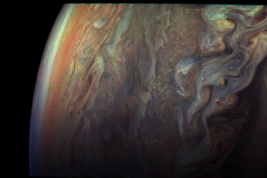 Planète Jupiter vue depuis la sonde Juno  18738550-1457591197640242-7288442023949593409-o