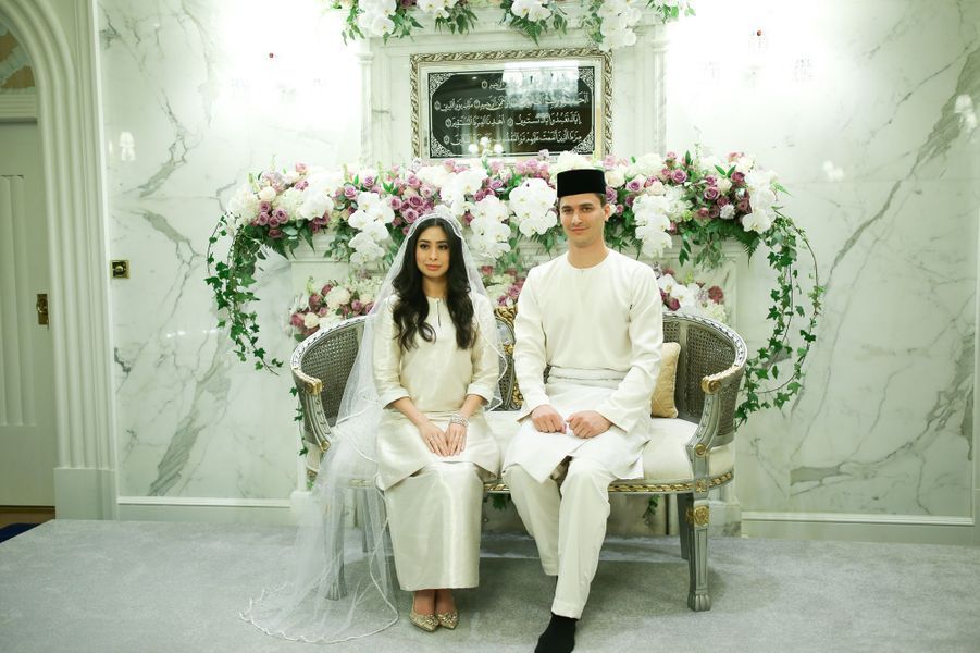 MALASIA: una princesa se casa con un plebeyo holandés Mariage-De-La-Fille-Du-Sultan-De-Johor-Le-14-Aou-t-2017-6